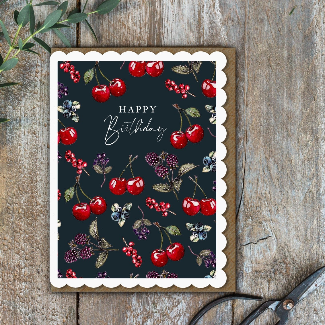 Happy Birthday (Noir) Card