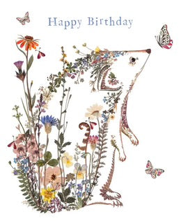 Helen Ahpornsiri Cottage Garden Hedgehog Card