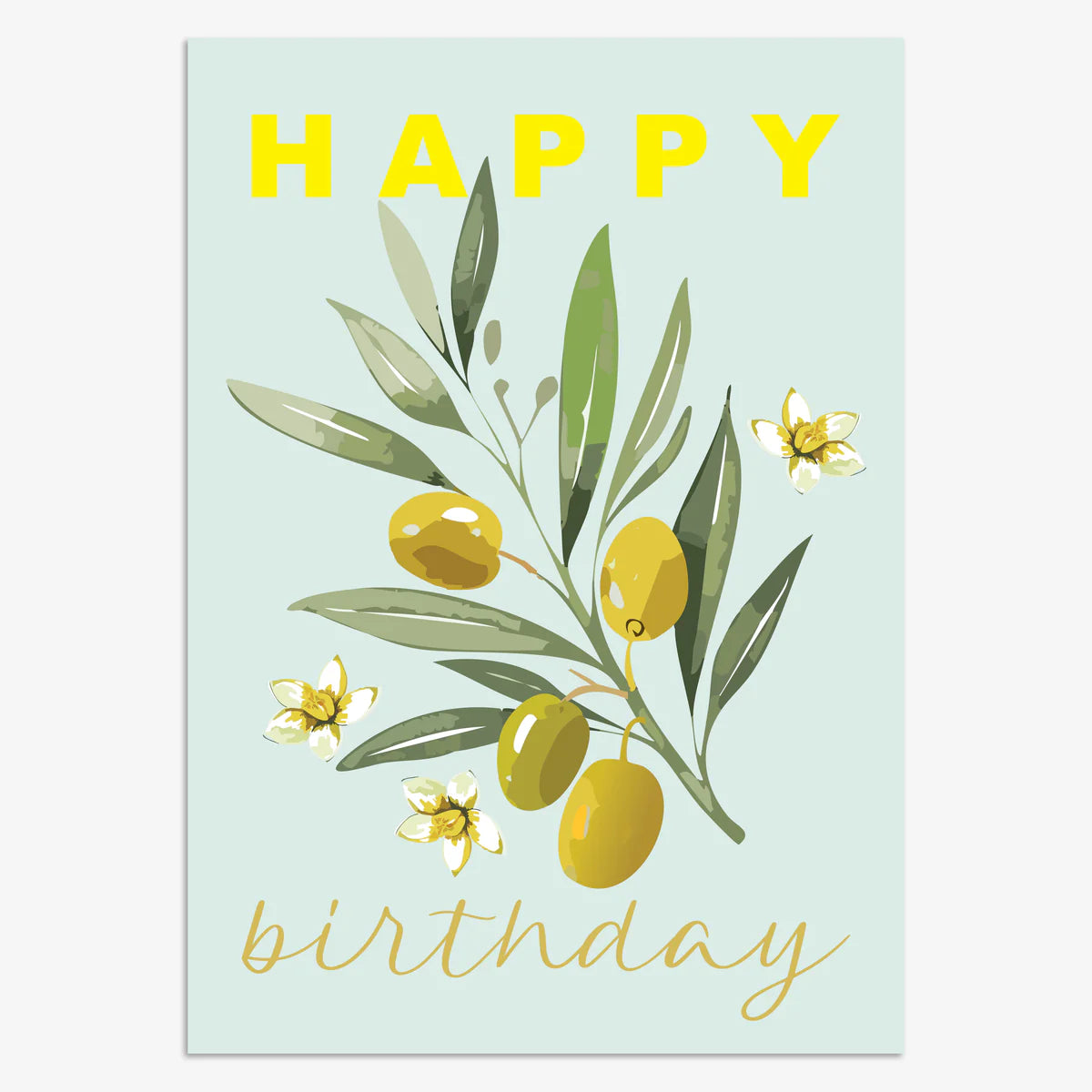 Birthday Olive Blossom