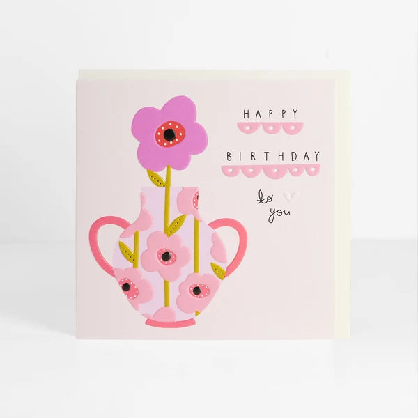 Happy Birthday To You (Vase) - BB Designs Mabel