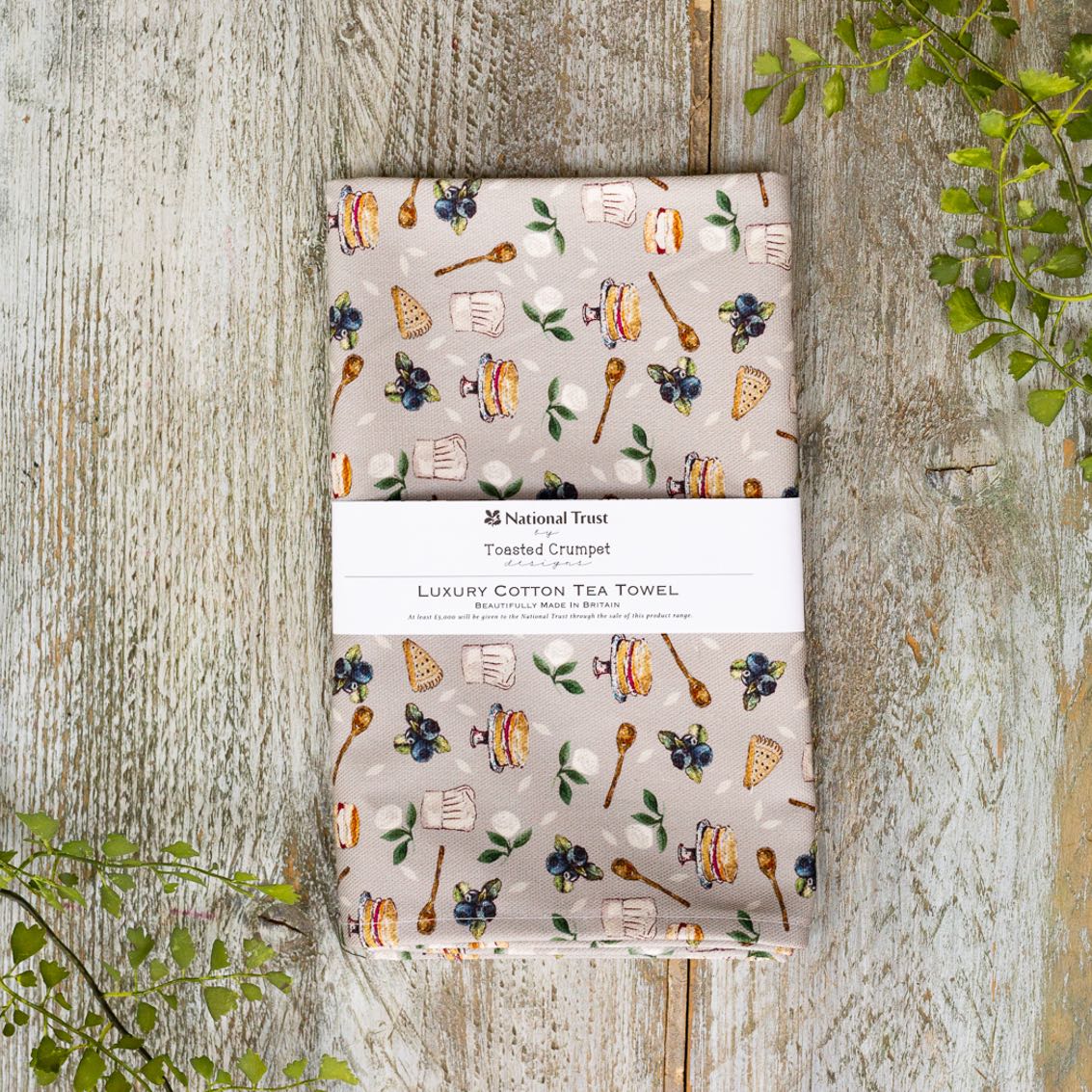 Tea Towel - It’s Cake Time (Cookie Dough)