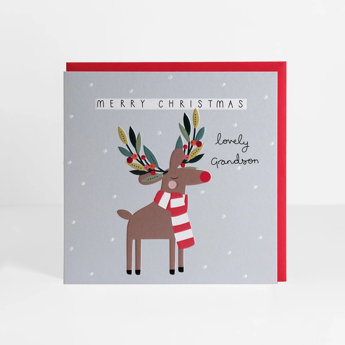 Lovely Grandson Merry Christmas - BB Designs Mabel