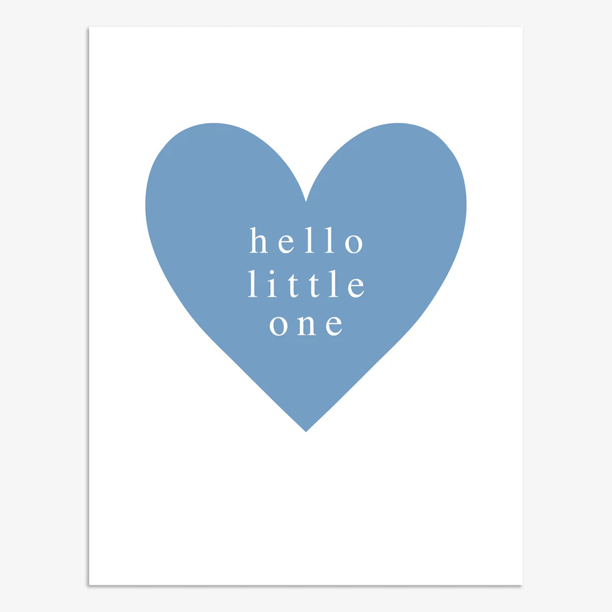 Hello Little One Blue