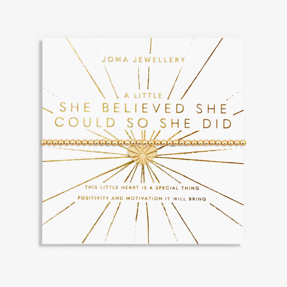 A Little She Believed She Could So She Did