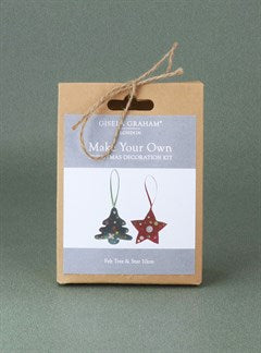 Make Your Own Felt Tree/ Star Kit