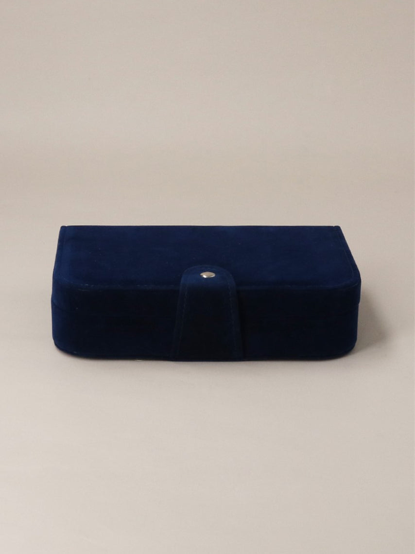 Blue Velvet Jewellery Book Box
