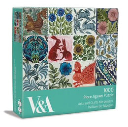 William De Morgan Arts and Crafts Tiles Jigsaw Puzzle