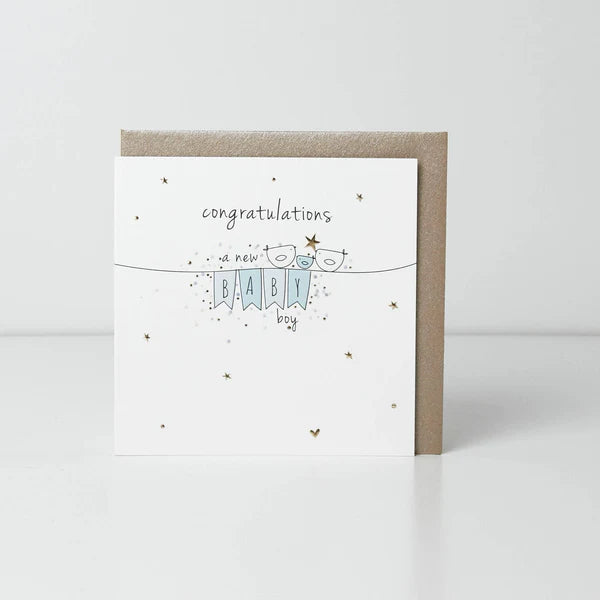 Birdie - Baby Boy Bunting