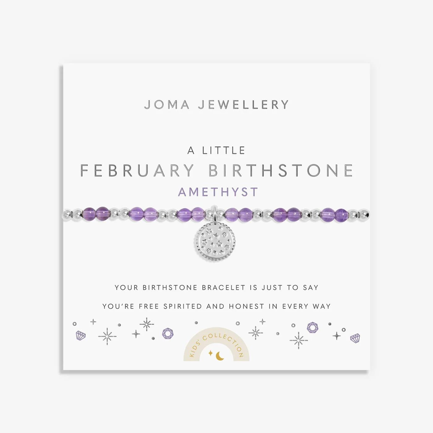 A Little Birthstone ‘February’ Bracelet