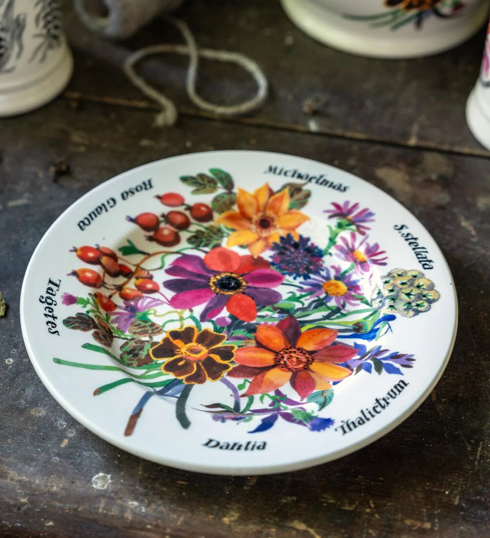 Emma Bridgewater Autumn Flowers 8 1/2 Inch Plate