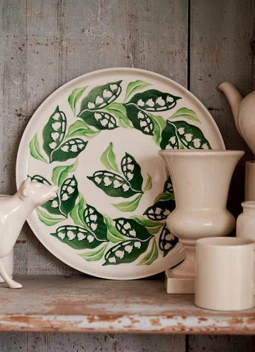 Emma Bridgewater Lily Of The Valley Flat Serving Plate