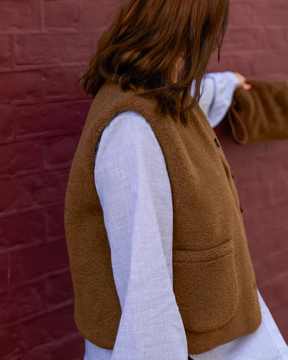 Demi Gilet - Tobacco