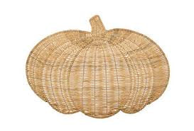 Rattan Pumpkin Mat