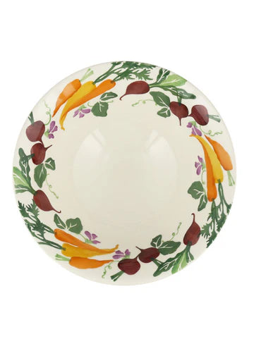 Emma Bridgewater Vegetable Garden Carrots & Beets Large Serving Bowl
