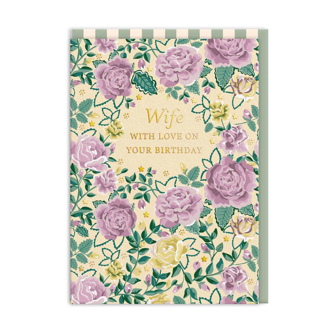 Wife With Love On Your Birthday