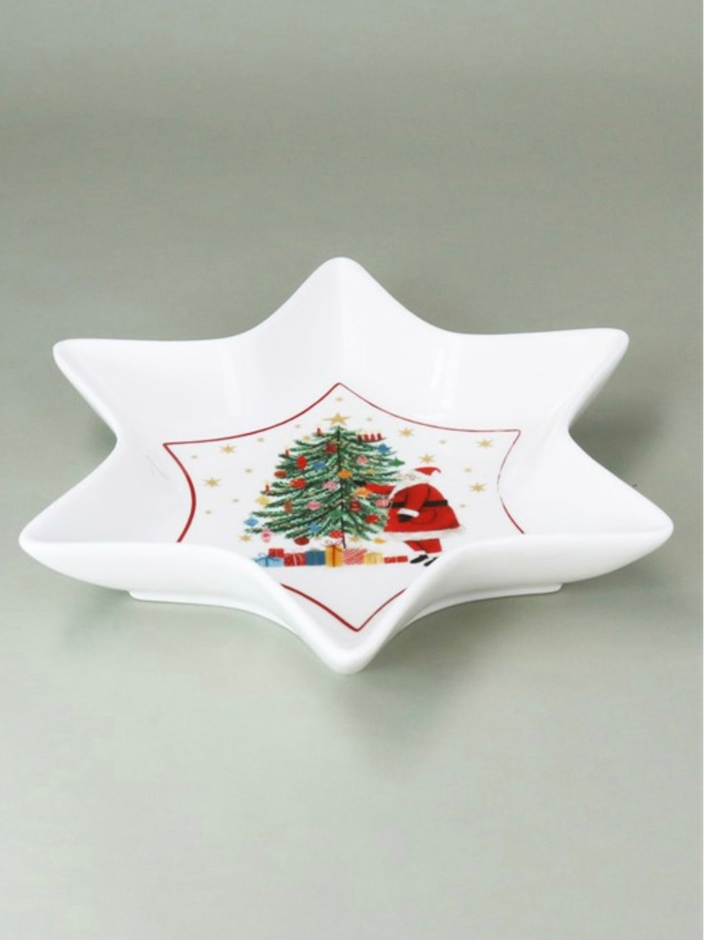 Nostalgia Tree Porcelain Star Dish