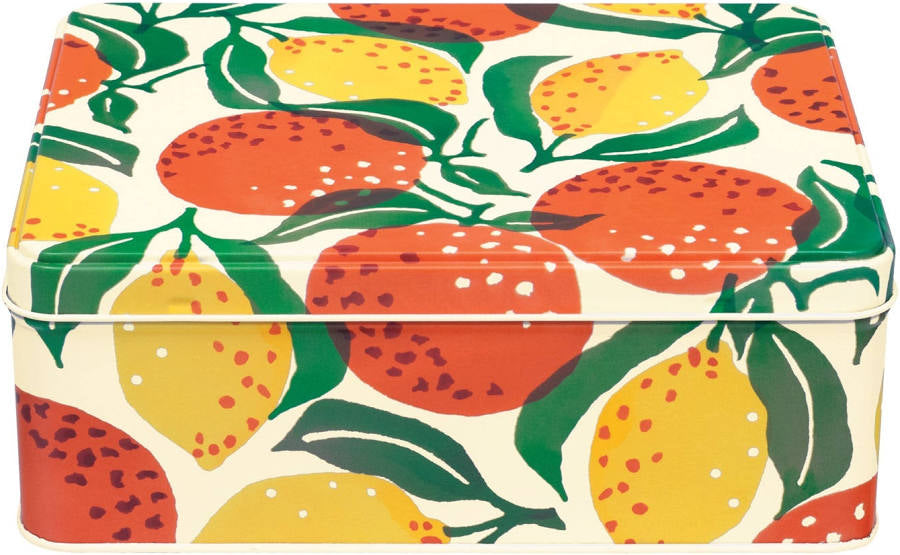 Emma Bridgewater - Orange & Lemons Deep Rectangular Tin