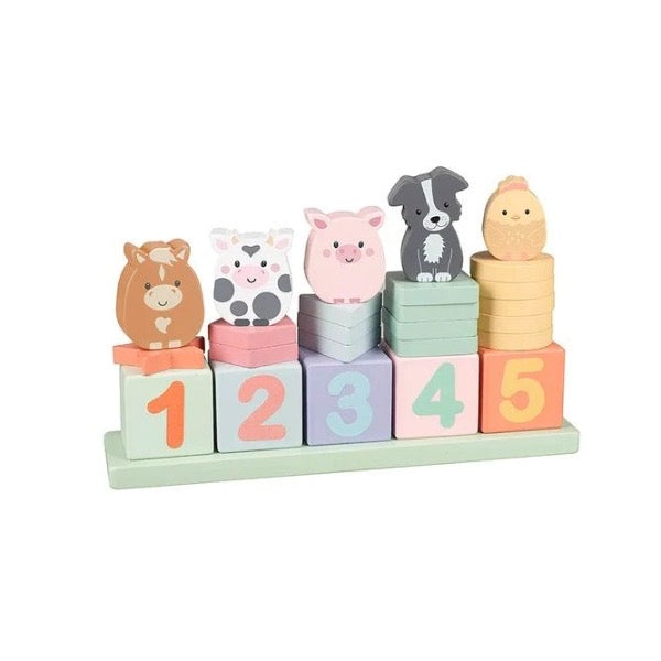 Farmyard Animal Counting Game