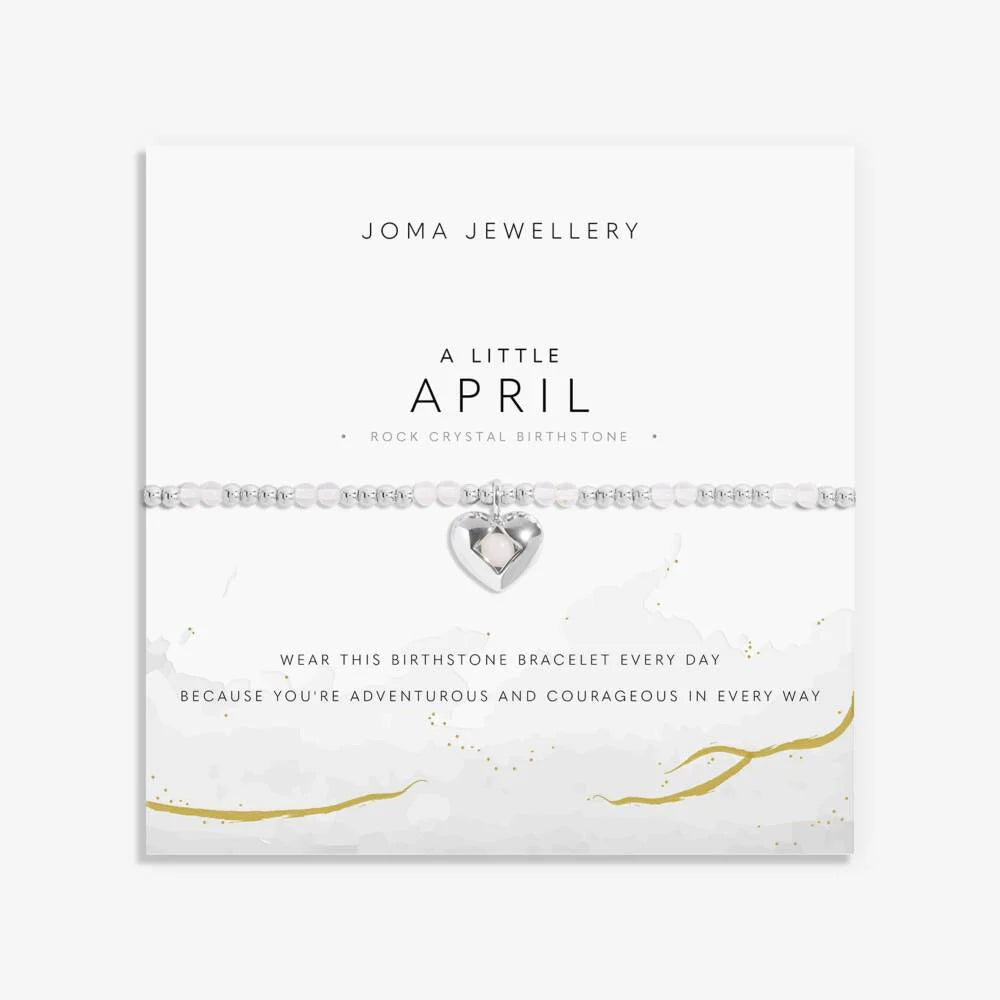 A Little Birthstone ‘April’ Bracelet