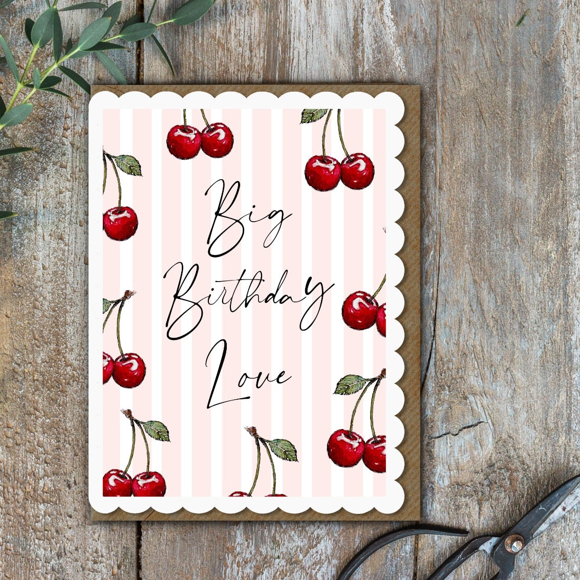 Big Birthday Love Card