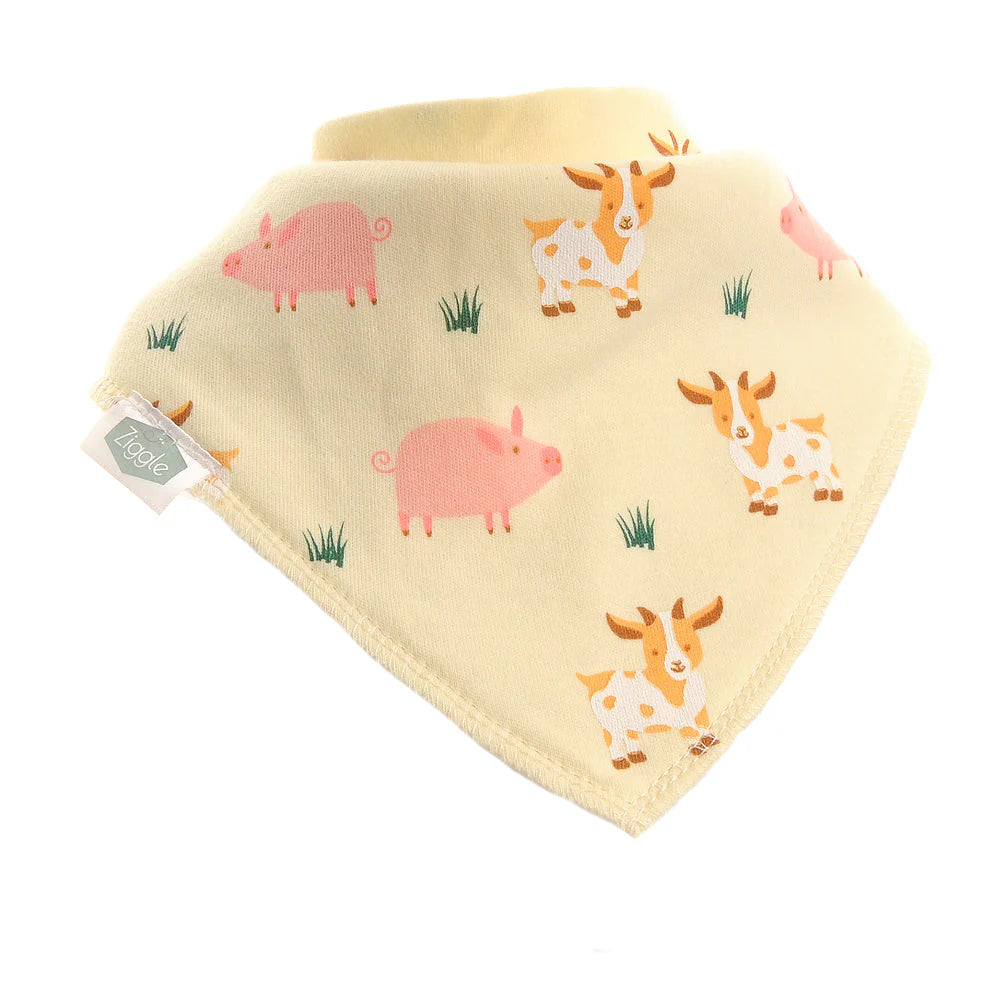 Pigs and Goats Bib