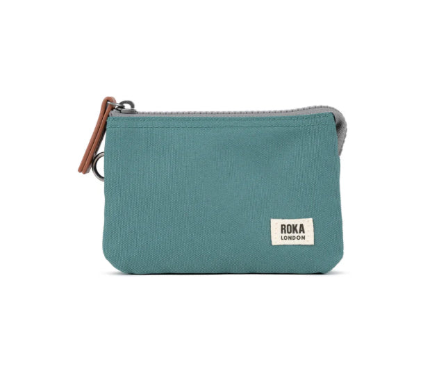 Carnaby Small Sustainable Canvas Purse - Sage
