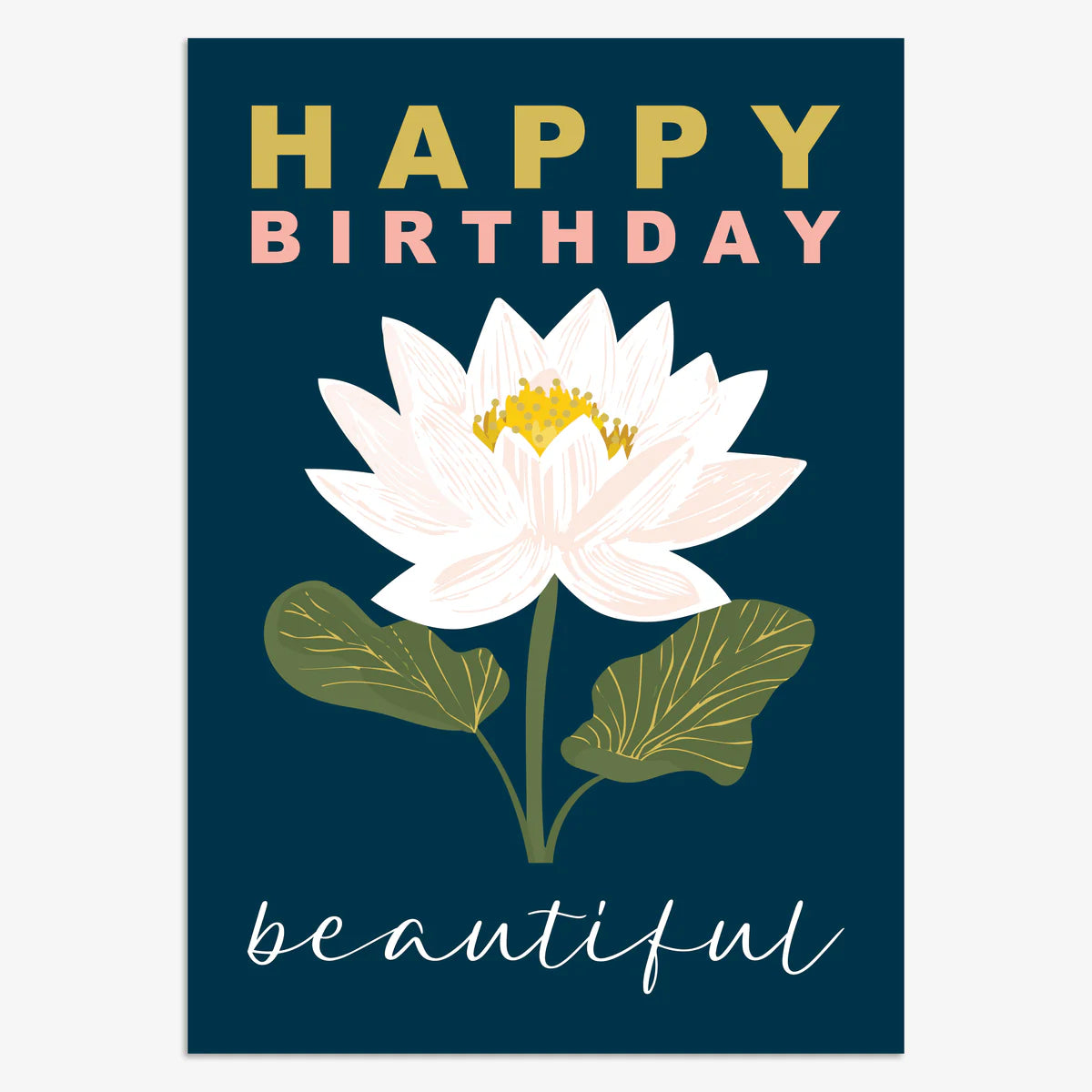 Birthday Lotus Flower