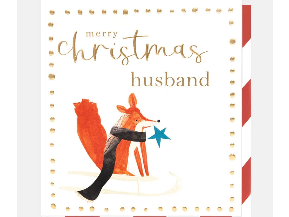 Husband Fox With Scarf