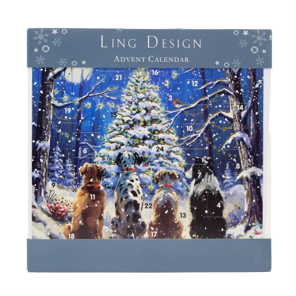 Ling Design Advent Calendar - Waiting For Santa