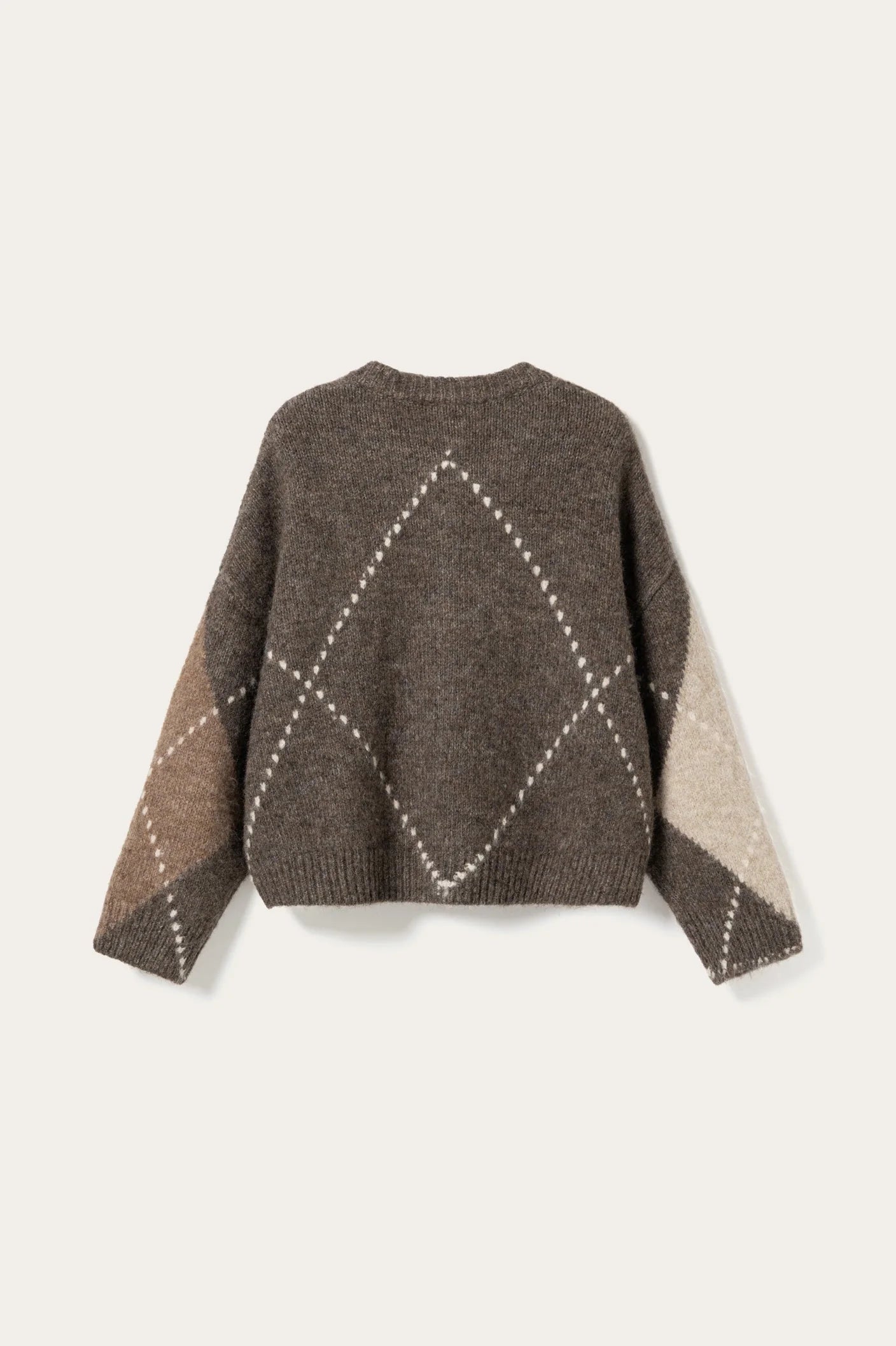 Lai Knit Jumper - Ash Brown Mix
