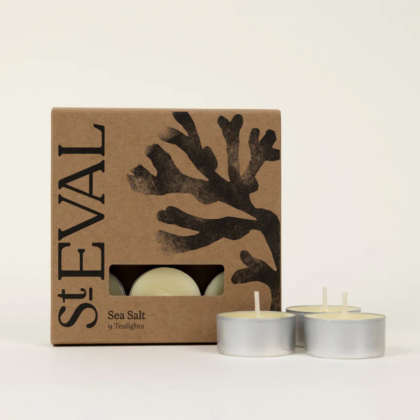 Scented Tealight x 9 - Sea Salt