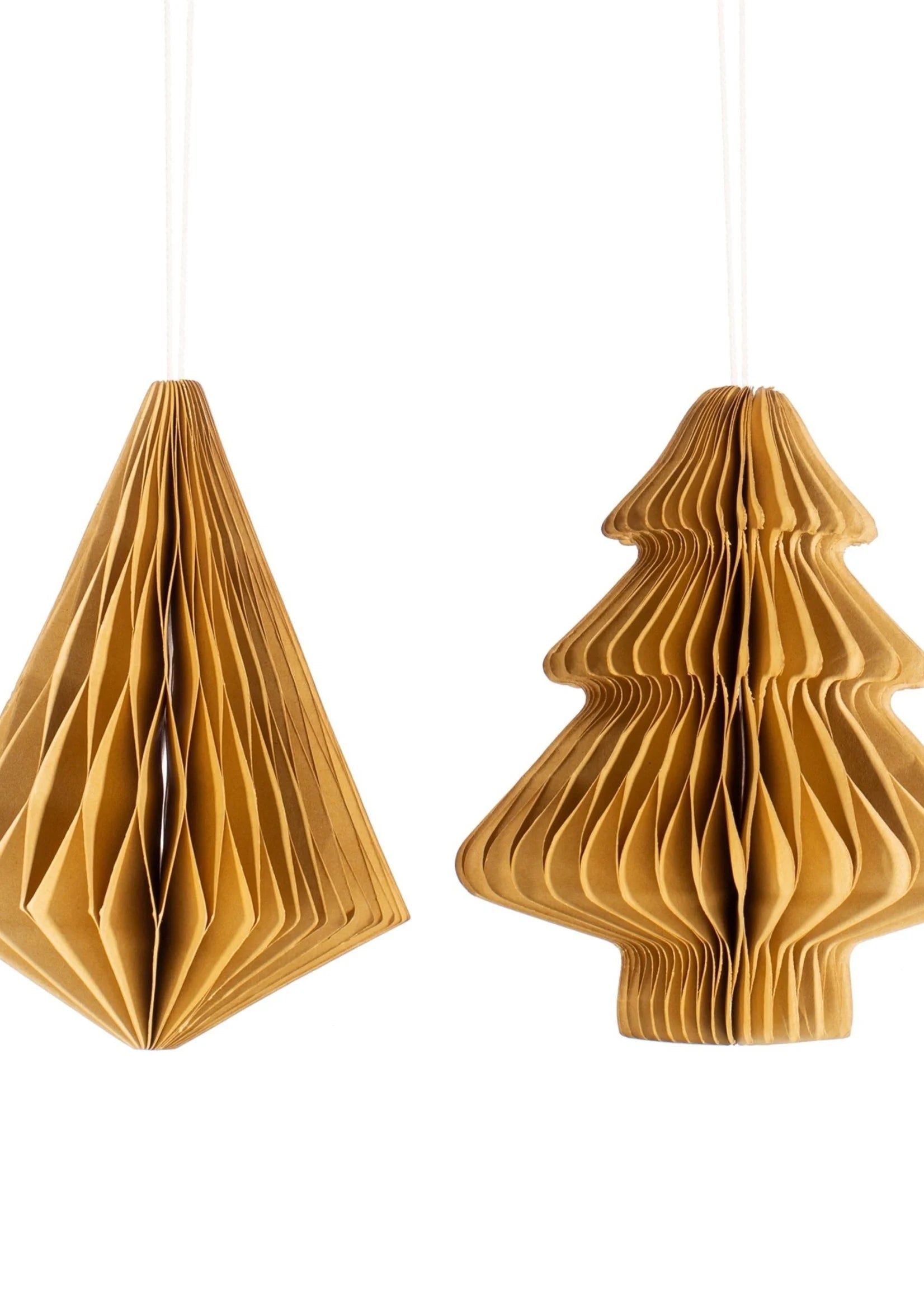 Paper Honeycomb Diamond Hanging Decoration