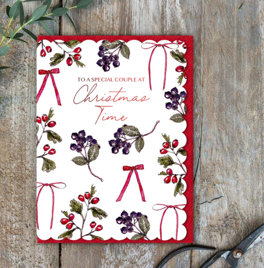 To A Special Couple At Christmas Time