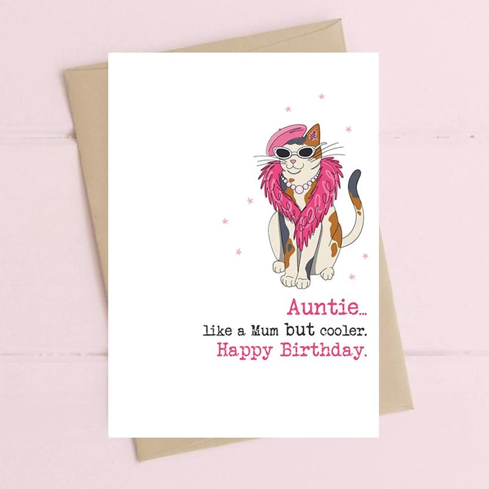 Auntie - Like a Mum but Cooler Card