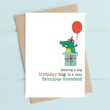 Sending a big Birthday Hug to a fabulous Grandson