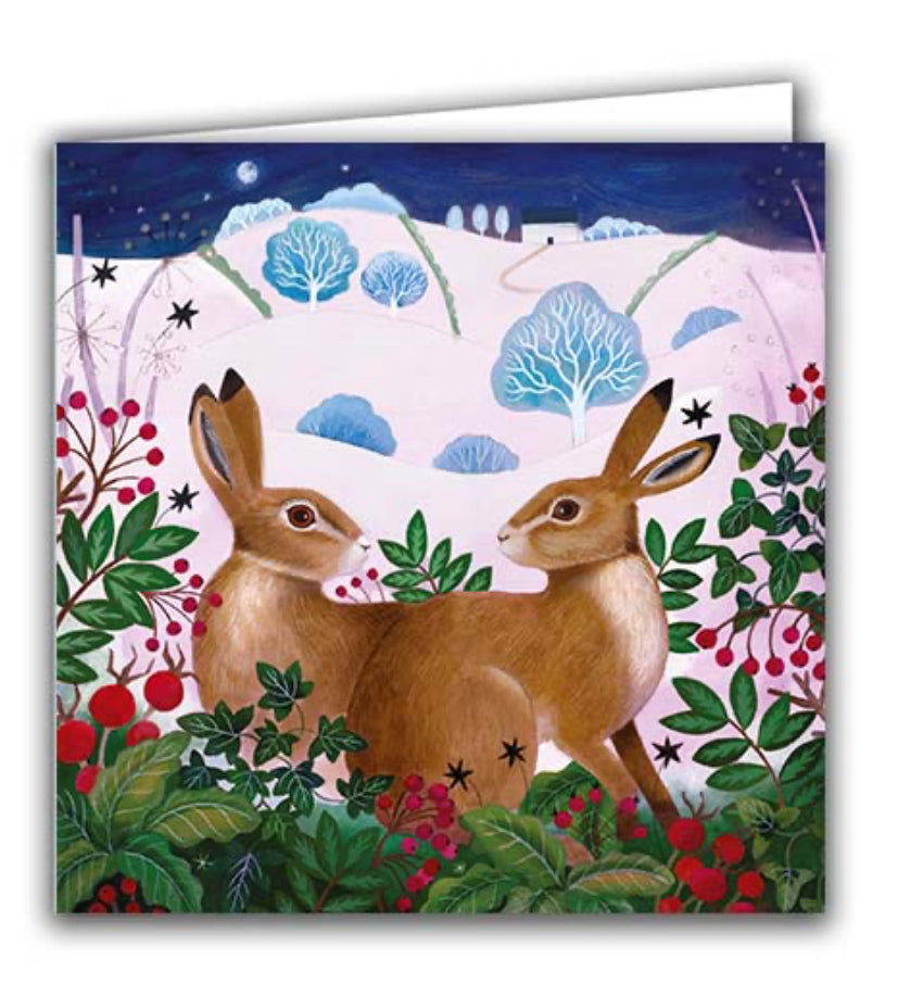 Winter Hares