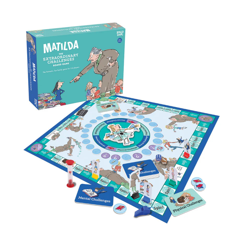 Matilda The Extraordinary Challenges Board Game