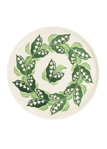 Emma Bridgewater Lily Of The Valley Flat Serving Plate