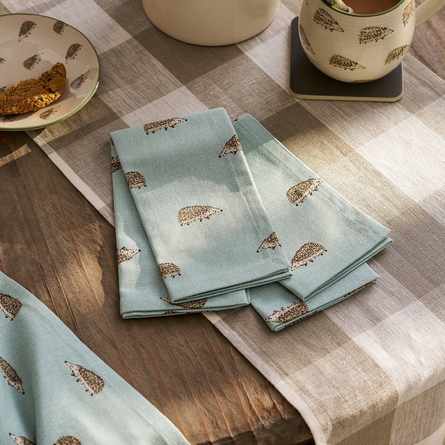Napkins (Set of 4) - Hedgehogs