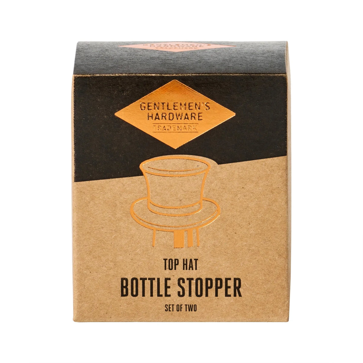 Top Hat Bottle Stopper (Set of two)