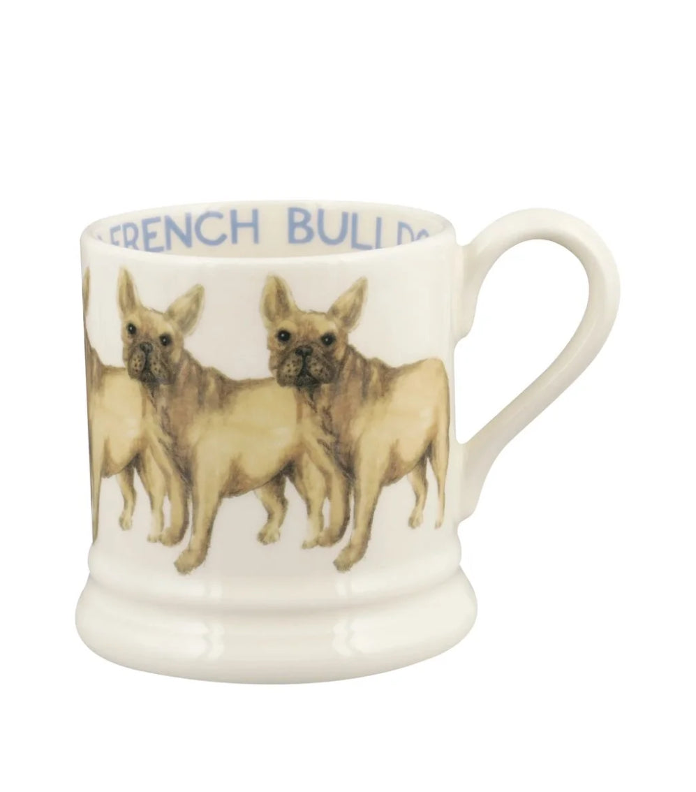 Emma Bridgewater ‘Dogs’ French Bulldog 1/2 Pint Mug