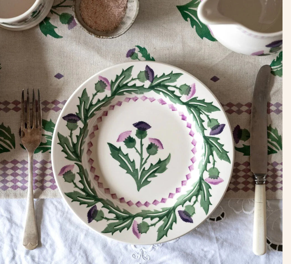 Emma Bridgewater Thistle 8 1/2 Inch Plate