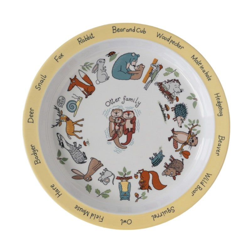 Melamine Plate - Woodland