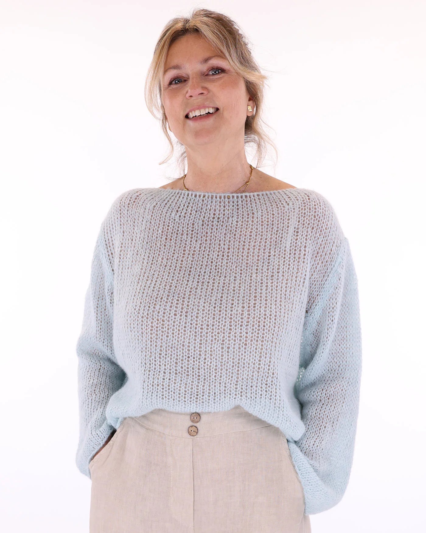 Alpaca Blend Fine Knit Jumper