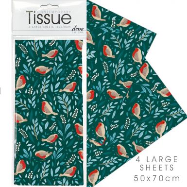 Tissue Paper - Folky Robins