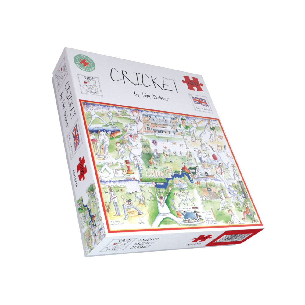 Tim Bulmer 1000 Piece Jigsaw Puzzle- Cricket