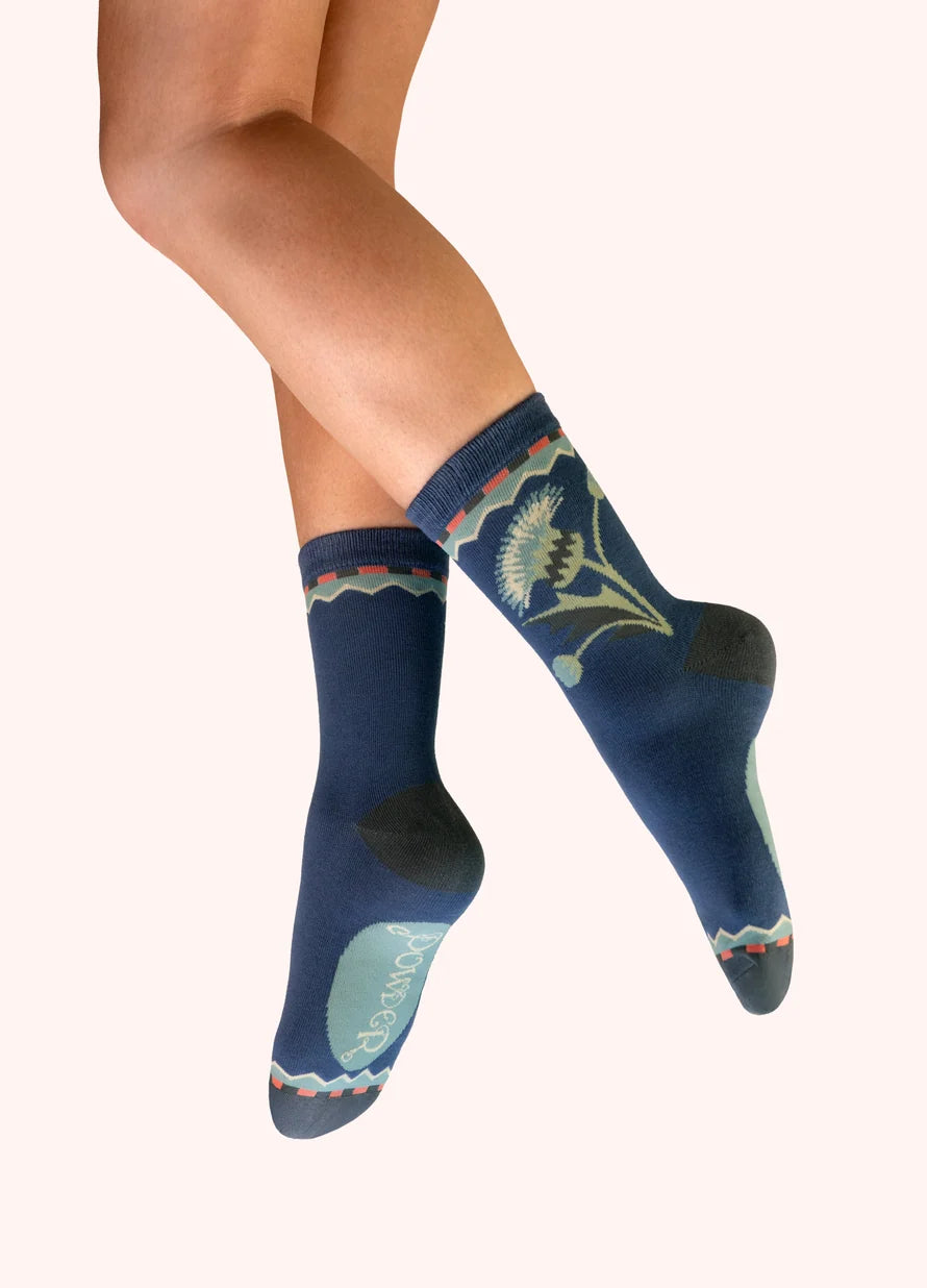 Thistle Ankle Socks