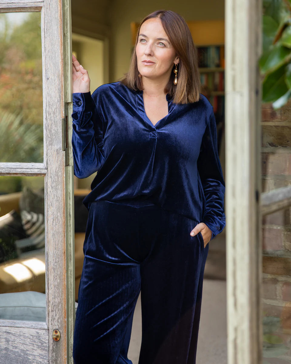 Evie Trouser - Navy