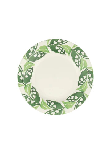 Emma Bridgewater Lily Of The Valley 8 1/2 Inch Plate