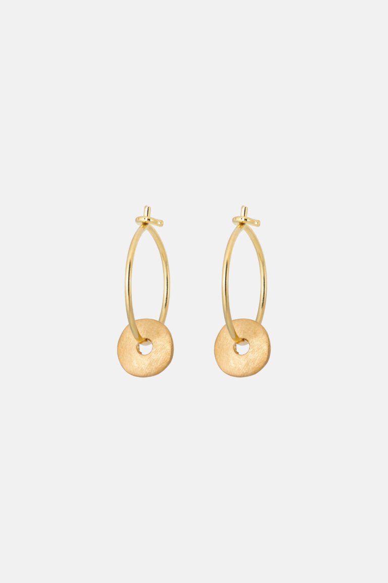 Gold Tolvan Earrings